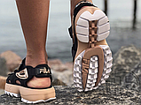 Жіночі сандалії Fila Disruptor 2 Sandal Black Gold 36, фото 7