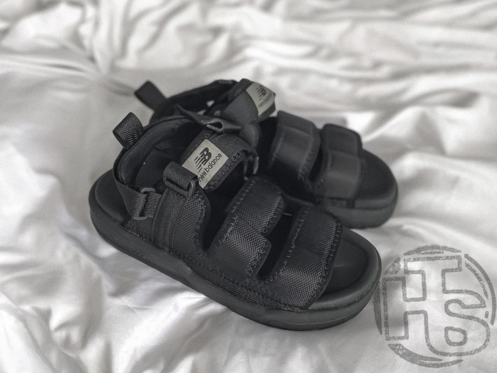 Жіночі сандалії New Balance Beach Couple Sports Sandals Total Black ALL04305, фото 1