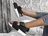 Жіночі сандалії Adidas Original Adilette Sandal 3.0 Black White EG5025, фото 4