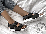 Жіночі сандалії Adidas Original Adilette Sandal 3.0 Black White EG5025, фото 6