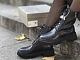 Жіночі черевики Balenciaga Tractor Black 615679WA8E91000 (матовые), фото 9