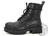 Жіночі черевики Balenciaga Strike Croc Boot 600970WA9D01000, фото 3