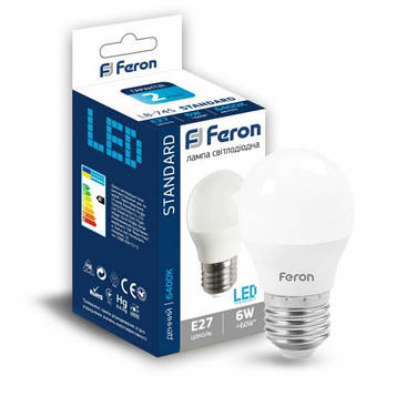 Світлодіодна лампа Feron LB-745 6W E27 6400K