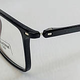 Стильные мужские имиджевые+ компьютерные очки в глянцевой оправе, фото 4