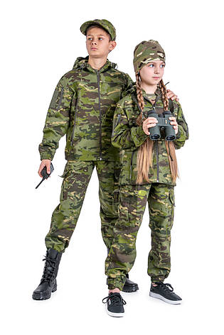 Костюм дитячий ARMY KIDS Скаут камуфляж Мультикам Тропік, фото 1