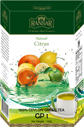 Чай зелений RansaR "GP1" Цитрус 100 г.
