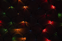 Гирлянда-сетка с лампочками накаливания, 2x1 м, 320 л, разноцветный, IP20 (050321)