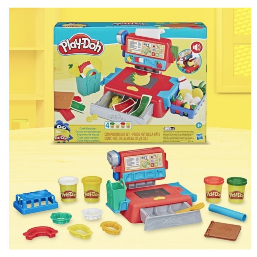 Ігровий набір із пластиліном Play-Doh Hasbro Е6890 Касовий апарат