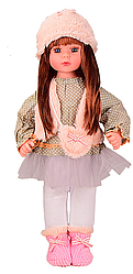 Кукла «Найкраща Подружка», 52 см, говорить 9 фраз, 520-2001,розповідає вірші, казку, сміється