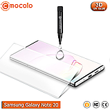 Захисне скло Mocolo Samsung Galaxy Note 20 Nano Optics UV Liquid Tempered Glass 3D (Clear), фото 4