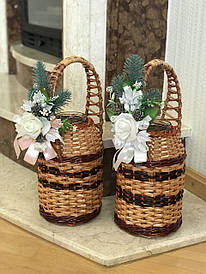 Плетені банки.Баночки на Водохреща 3л.