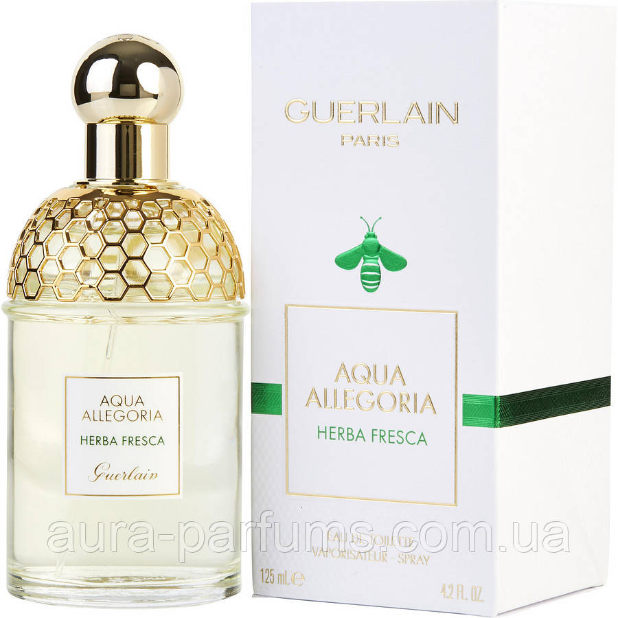 Парфуми унісекс Guerlain Aqua Allegoria Herba Fresca (Герлен Аква Алегорія Херба Фреска) Туалетна вода 125 ml/мл