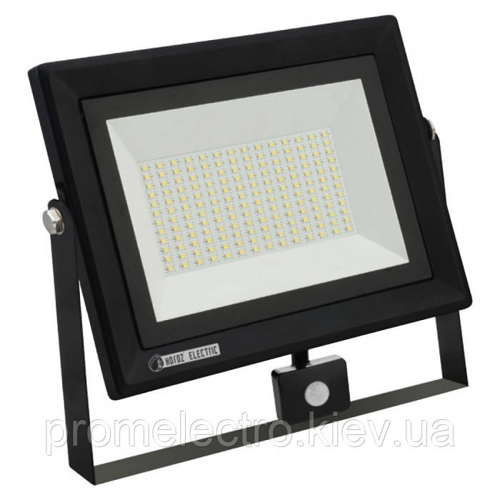 Прожектор светодиодный с датчиком движения PARS/S-100 100W 6400K