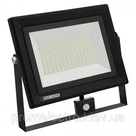 Прожектор светодиодный с датчиком движения PARS/S-100 100W 6400K, фото 1