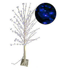 Світле новорічне світлодіодне декоративне дерево гірлянда Сакура TR-008В 160 см 96 Led IP 52 синій vs
