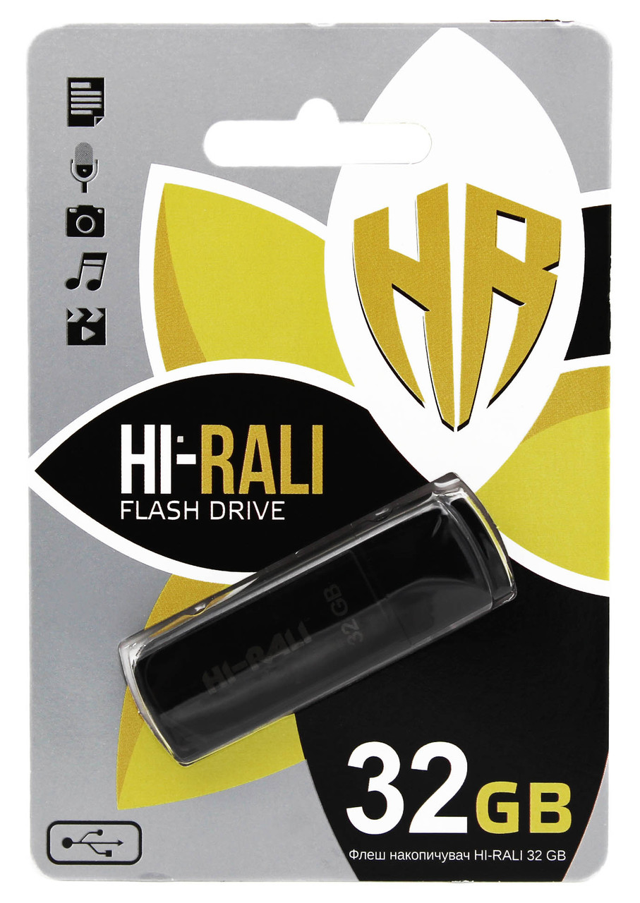USB флеш Hi-Rali 32GB/ HI-32GBTAG (Гарантія 3роки)