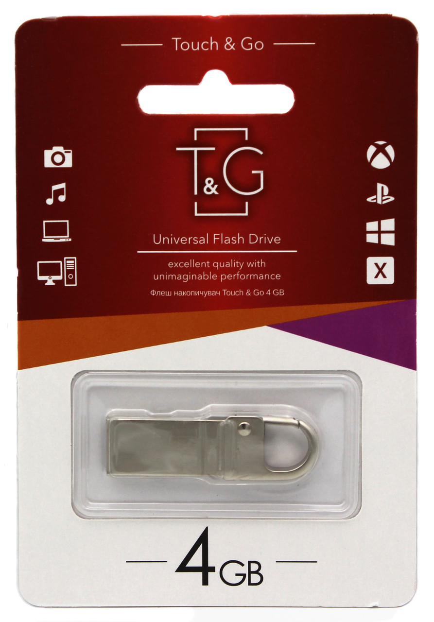 USB флеш T&G 4GB/ TG027-4G (Гарантія 3роки)