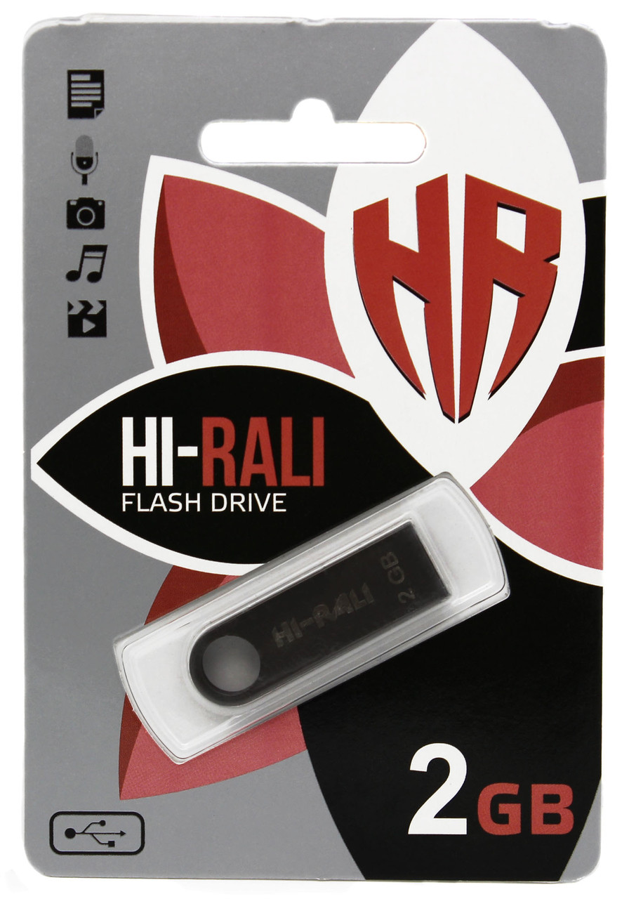 USB флеш Hi-Rali 2GB/ HI-2GBSH (Гарантія 3роки)