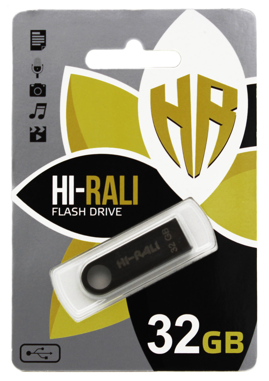 USB флеш Hi-Rali 32GB/ HI-32GBSH (Гарантія 3роки)
