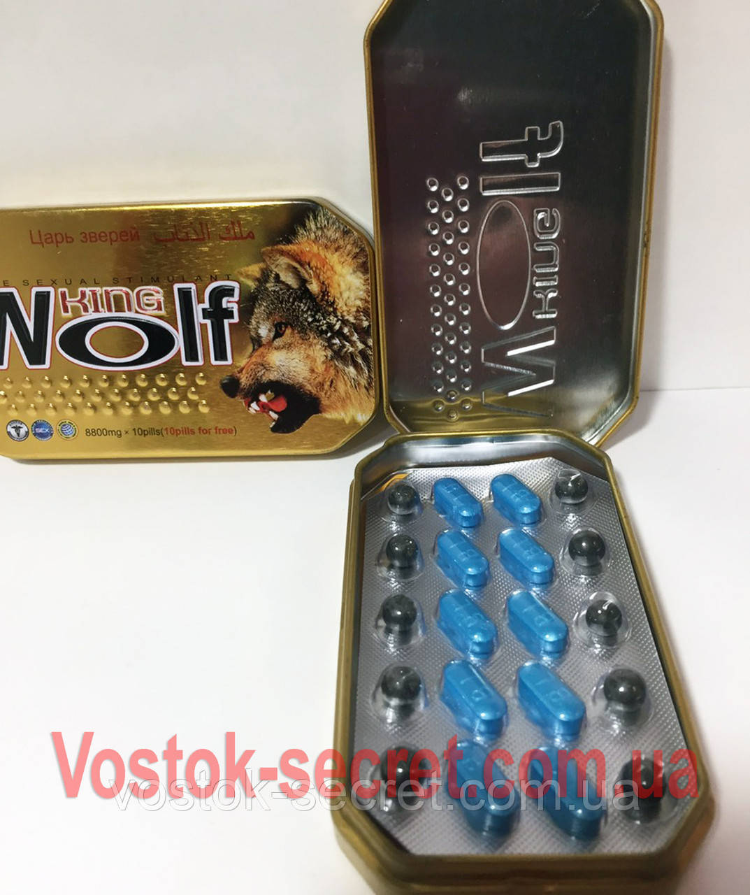 Таблетки для потенції Король Волків (King Wolf).10табл