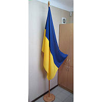 Прапори України кабінетний 150х90см, габардин, з підставкою