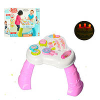 Музичний розвиваючий столик РОЖЕВИЙ арт. 8581