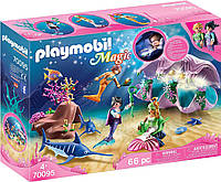Конструктор Playmobil Плеймобил ракушка ночник 70095 Magical Mermaids Pearl Shell Nightlight