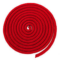 Скакалка для гимнастики 3м Lingo C-7096 (полиэстер, l-3м, d-9мм), Желтый: Gsport Красный
