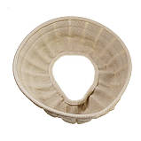 М'який теплий чохол на сидінні унітаза на гумці, кавовий, фото 3