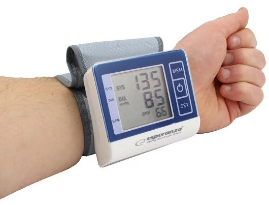 Новий компактний тонометр на зап'ястя Esperanza ECB001 з Європи з гарантією, фото 1