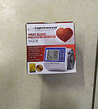 Новий компактний тонометр на зап'ястя Esperanza ECB001 з Європи з гарантією, фото 6