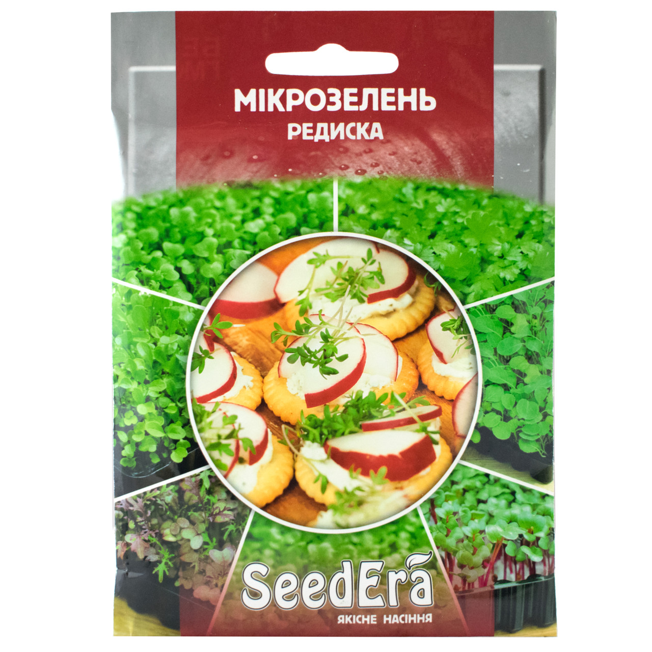 Мікрозелень Редиска 10 г SeedEra, фото 1