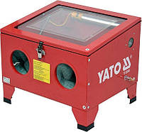 Камера пескоструйная YATO 90л 4 форсунки 0.27-0.82МПа 424-707 л/мин