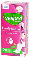 Ежедневные гигиенические прокладки Molped Light Flower Deo 20 шт (8690536805822)