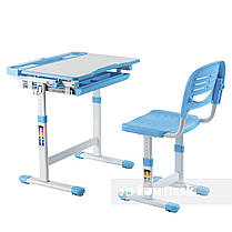 Дитяча парта зі стільчиком FunDesk Cantare Blue, фото 4