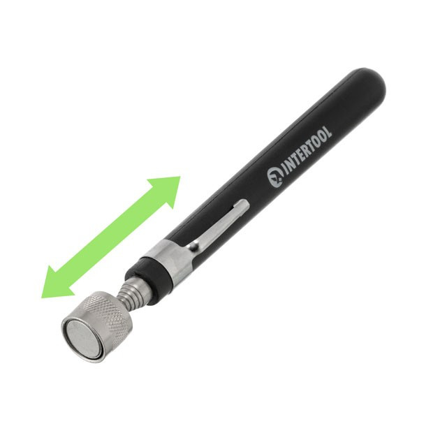 Захват магнітний телескопічний 165-855 мм, 3.62 кг INTERTOOL ET-1007, фото 1