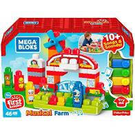 Конструктор Mega Bloks Музична ферма 46 деталей GCT50