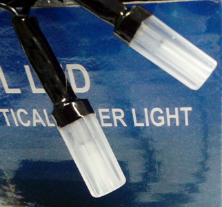 Гірлянда 300 led Optikal RGB color led 2-x кольорів (чорний дріт) 24 м.