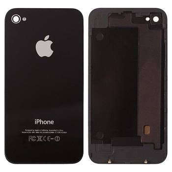 Задня панель корпусу для iPhone 4, чорна