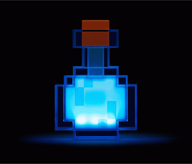 Нічний світильник Зілля Minecraft, фото 1