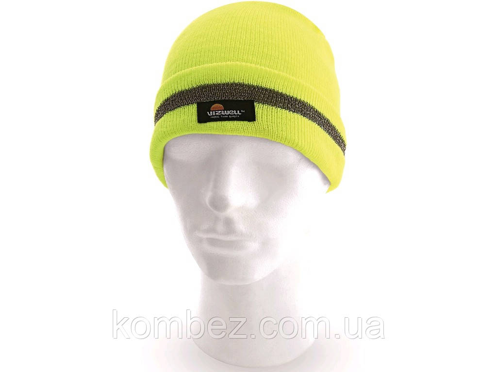 Шапка робоча трикотажна жовта CXS HAT KEADY, фото 1