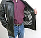 Шкіряна чоловіча куртка KONDOR+ розмір L, фото 4