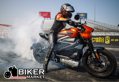 Мотогонщица поставила рекорд швидкості електроциклу Harley-Davidson