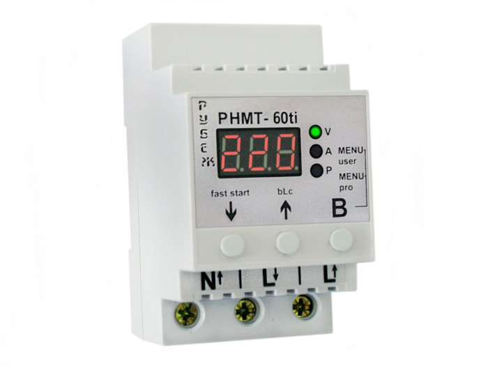 Реле контролю напруги РНМТ-60ti, 60A, РУБІЖ
