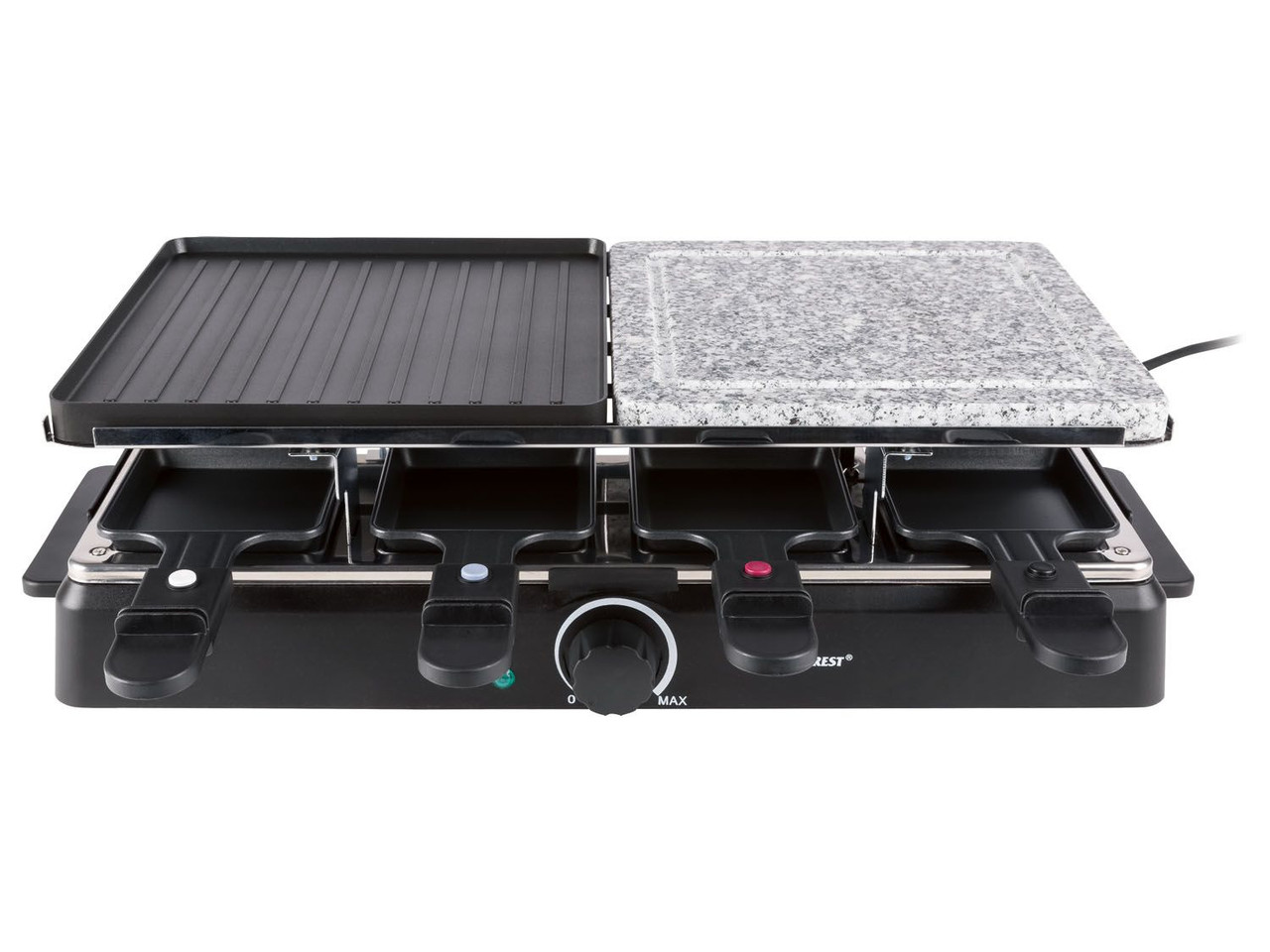 SILVERCREST Электрический гриль Raclette SRGS 1400 C3, 1400 Вт 100311555 - фото 4 - id-p1306201811