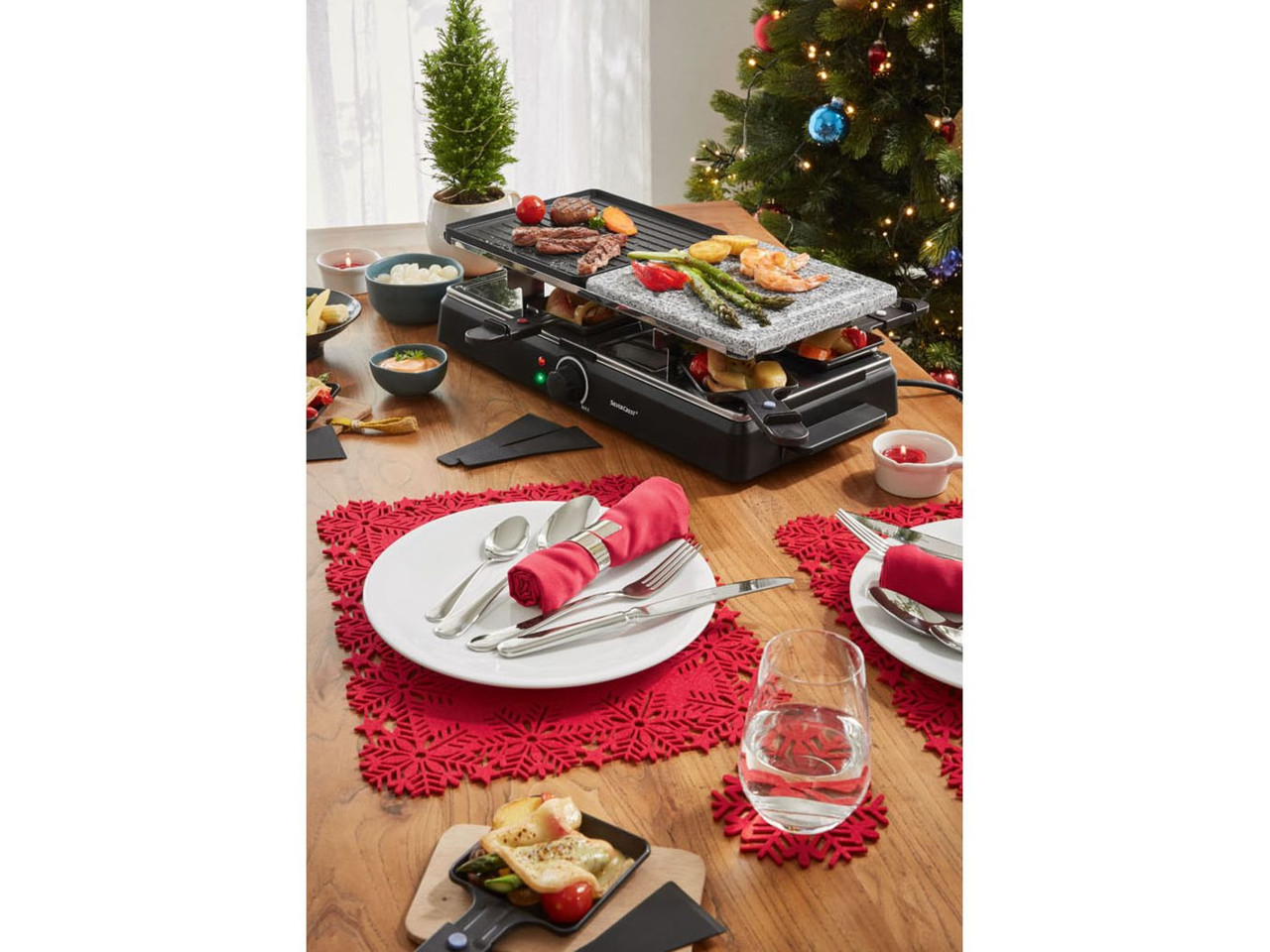 SILVERCREST Электрический гриль Raclette SRGS 1400 C3, 1400 Вт 100311555 - фото 6 - id-p1306201811