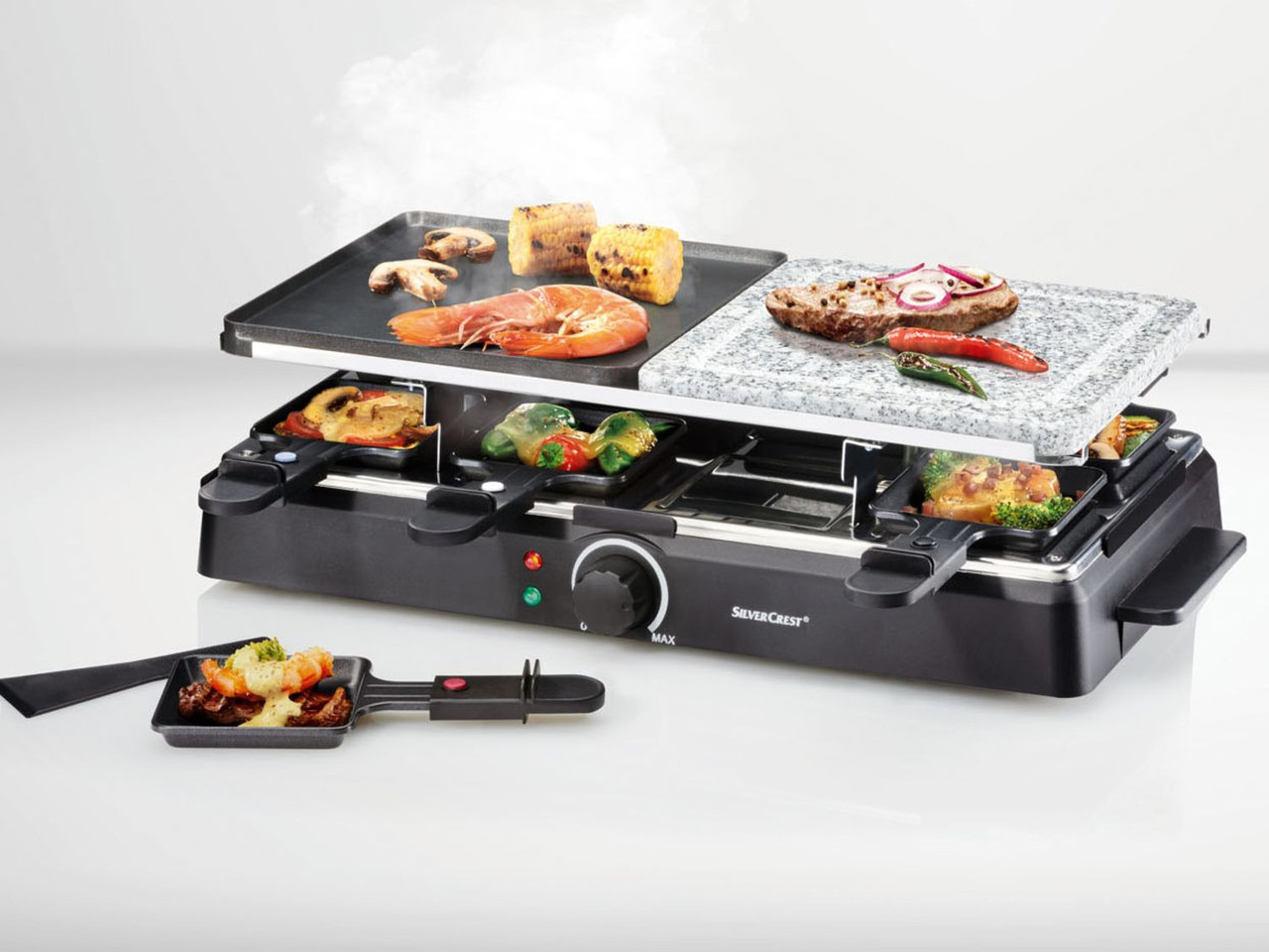 SILVERCREST Электрический гриль Raclette SRGS 1400 C3, 1400 Вт 100311555 - фото 7 - id-p1306201811