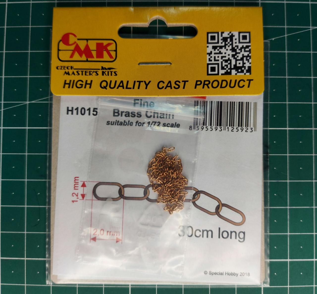 Універсальна ланцюжок з тонкої латуні. 1/72 SPECIAL HOBBY H1015