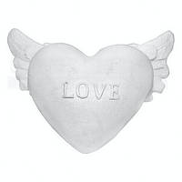 Фигурка Сердце с крыльями "LOVE" 6х5 см