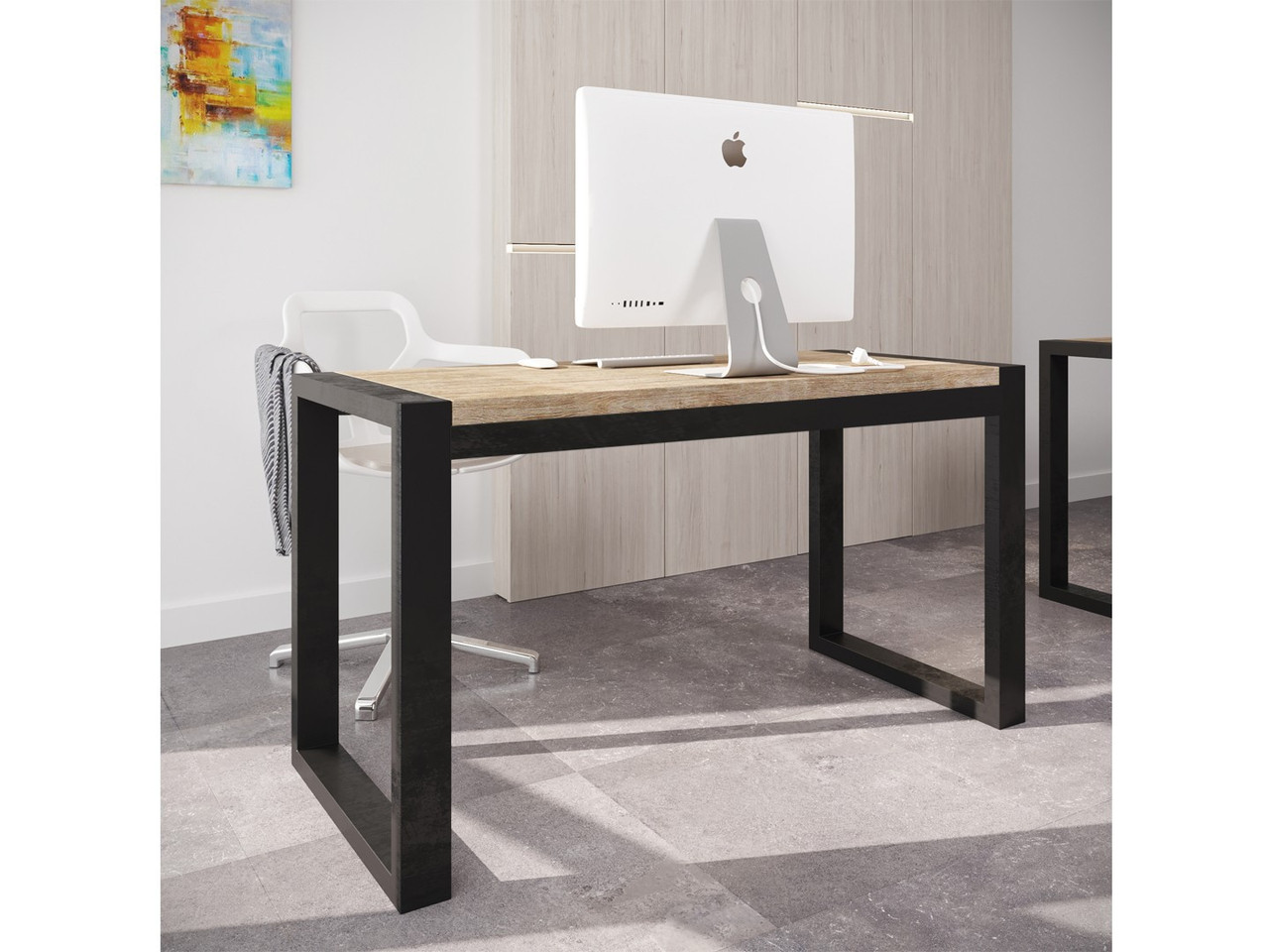 Письмовий стіл метал+дерево в стилі лофт Спот Метал-Дизайн Стильний і сучасний 1360*750